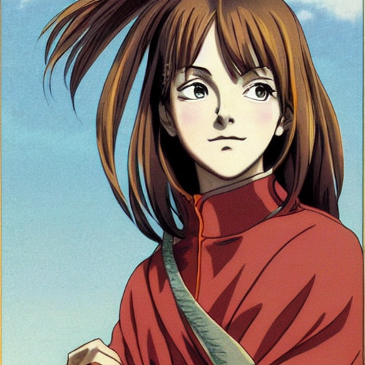 prompthunt: anime emma watson by by Hasui Kawase by Richard Schmid by Akira  Toriyama by Eiichiro Oda