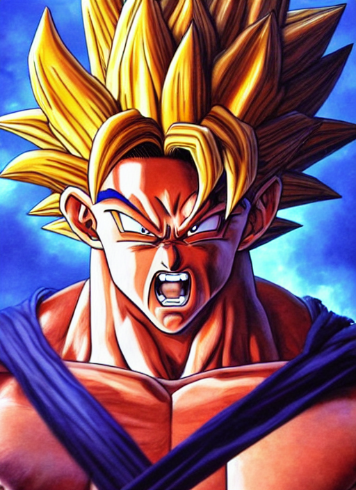ArtStation - Goku's Anger