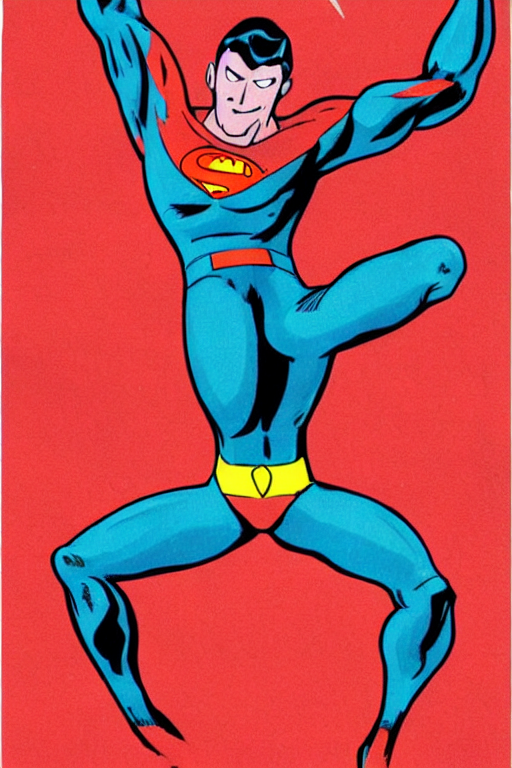 prompthunt: elastic man, plastic man, fantastic man, stretching like taffy.  malleable, strong superhero with rubbery muscles.