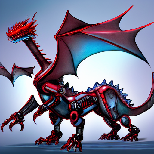 Robot Dragon Dragon City