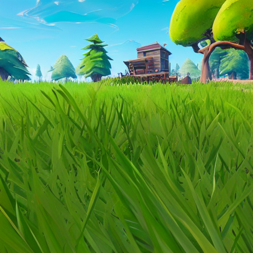 prompthunt seamless grass texture, Fortnite style