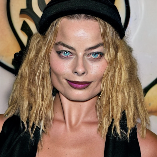 prompthunt: Rastafarian margot robbie