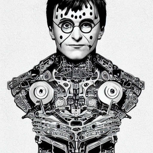 Harry Potter Face Sketch