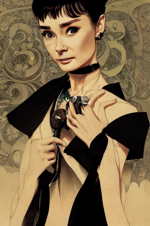 ArtStation - Audrey Hepburn