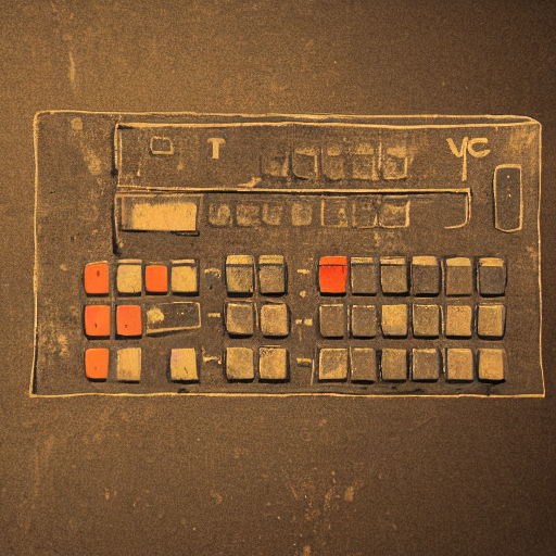 prompthunt: cave painting of a TI-83 calculator, scientific photography,  high res, 4K