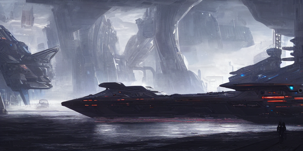 Spaceship Concept Art Eve Online