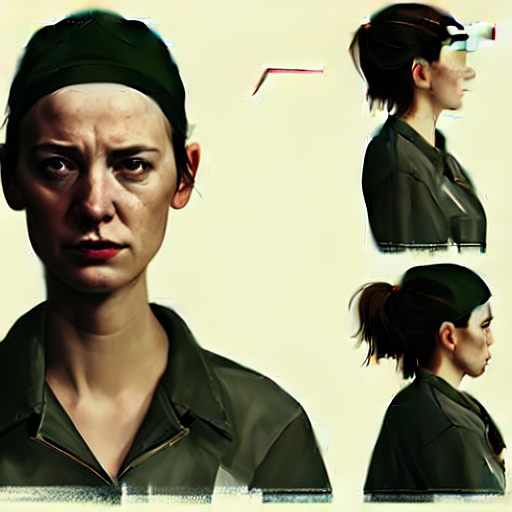 portrait photo of alyx vance from half - life, Stable Diffusion