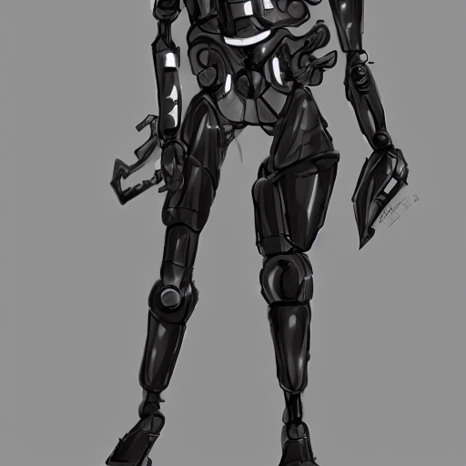 Cyberpunk Single Arm - Black