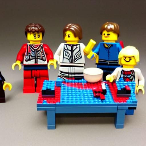 The last supper lego sales