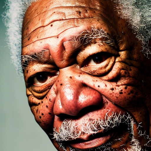 prompthunt: photograph portrait of Morgan Freeman, intricate detail, sigma  85mm f/1.4, 4k, depth of field, high resolution, 4k, 8k, hd, full color