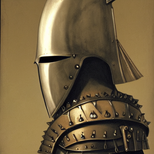 Knight Helmet Side