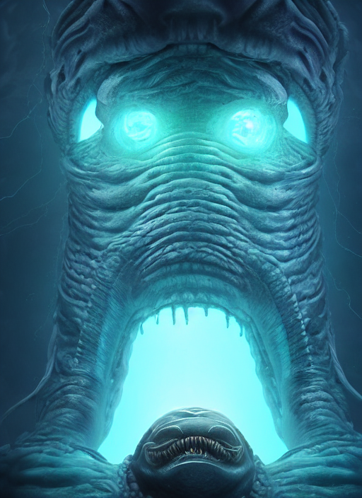 Deep Sea Monsters Art