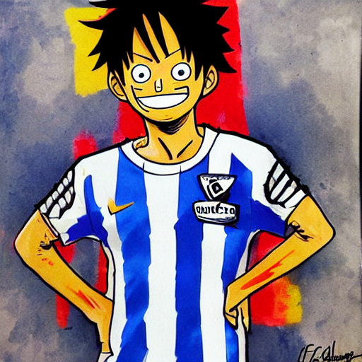 Maillot de 2025 foot luffy