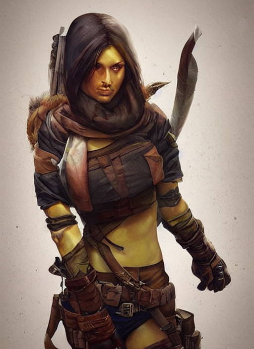 prompthunt: hyper realistic rogue ranger hunter girl, full body, rule of  thirds, human proportion, good anatomy, beautiful face, conceptart,  saturated colors, cinematic, artstation, pinterest, cgsociety