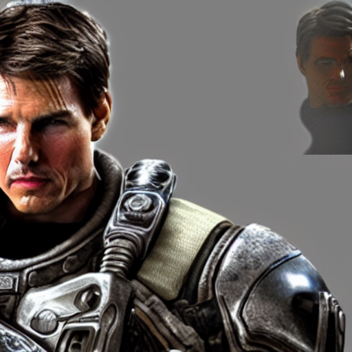 tom cruise plays as a Gears of War COG soldier