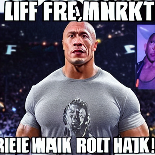 The Rock Meme It Doesnt Matter