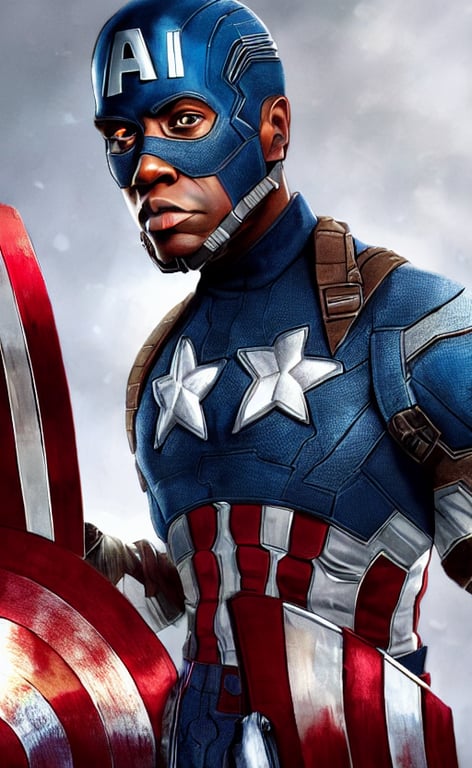 prompthunt: kevin hart as captain america, dynamic lighting, photorealistic  fantasy concept art, trending on art station, stunning visuals, creative,  cinematic, ultra detailed