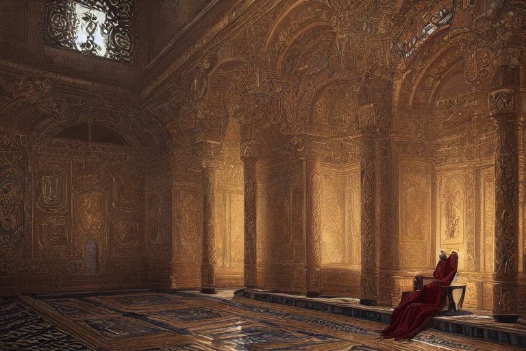 Throne Room Concept Art