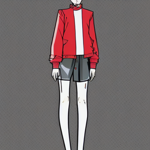 prompthunt: balenciaga vetements fashion influencer character minimalistic  illustration akira anime style