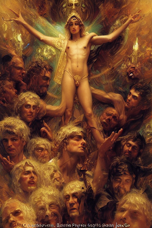 the nine spheres of heaven from dante's divine comedy. highly detailed painting by gaston bussiere, craig mullins, j. c. leyendecker 8 k