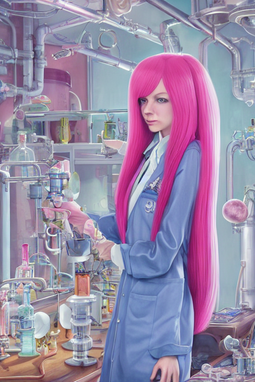 princess bubblegum science