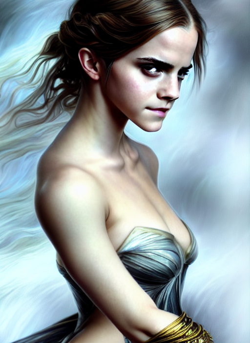 emma watson sexy alluring russian dancer of the underworld, d & d, wet, shiny, fantasy, intricate, elegant, hyper detailed, ultra definition, photoreal, artstation, unreal engine rendered, concept art, smooth, sharp focus, illustration, art by artgerm and greg rutkowski and alphonse mucha and garis edelweiss