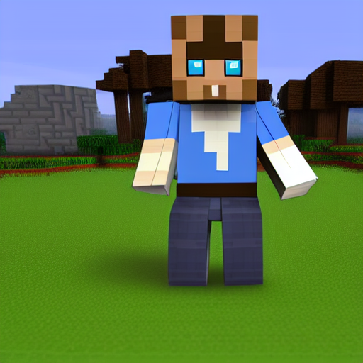 prompthunt saul goodman minecraft skin, green grass, blocky, mojang