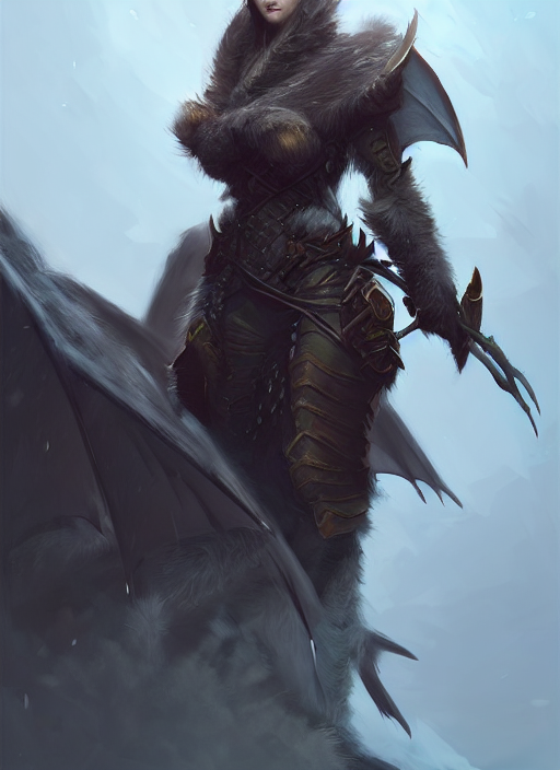 ArtStation - Dragon slayer girl