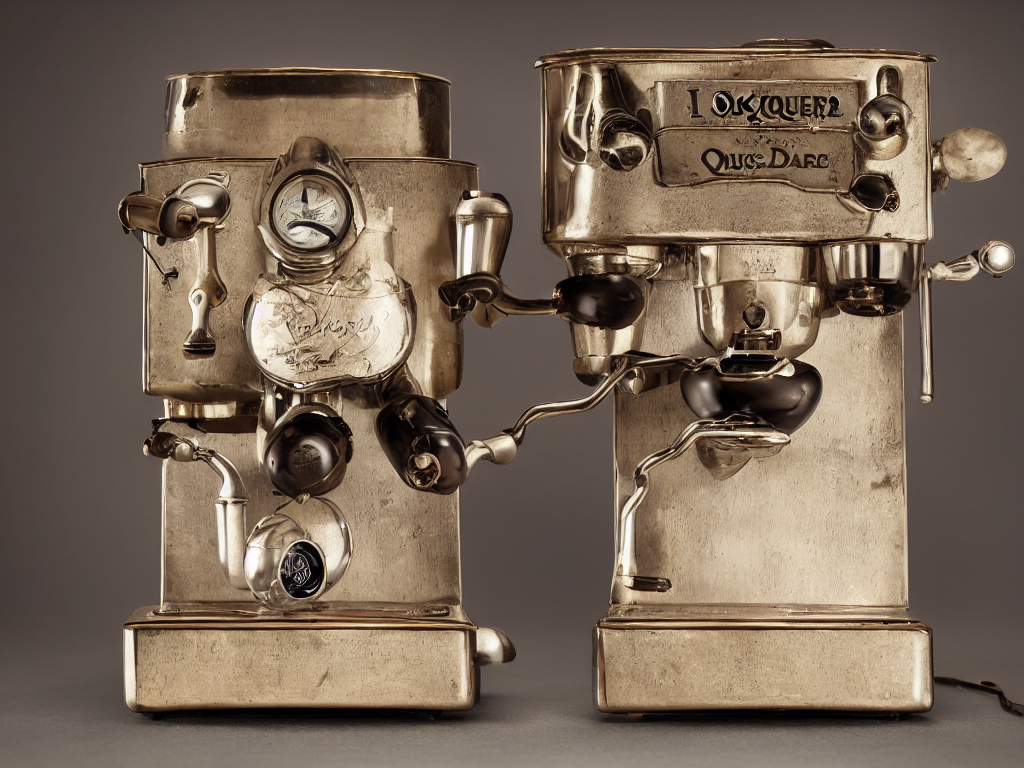 Antique sales coffee machine