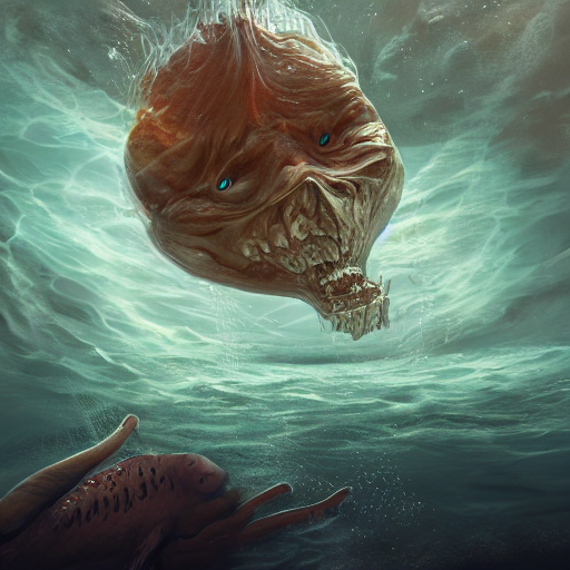 prompthunt: a dream of being trapped underwater, thalassophobia, fear of  the ocean, open water, imagination, dream, concept art, trending on  artstation, highly detailed