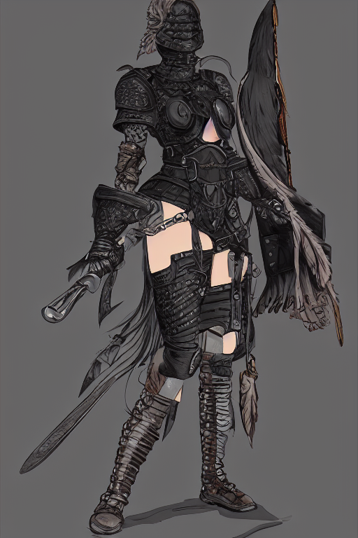 Anime Female Armor Designs