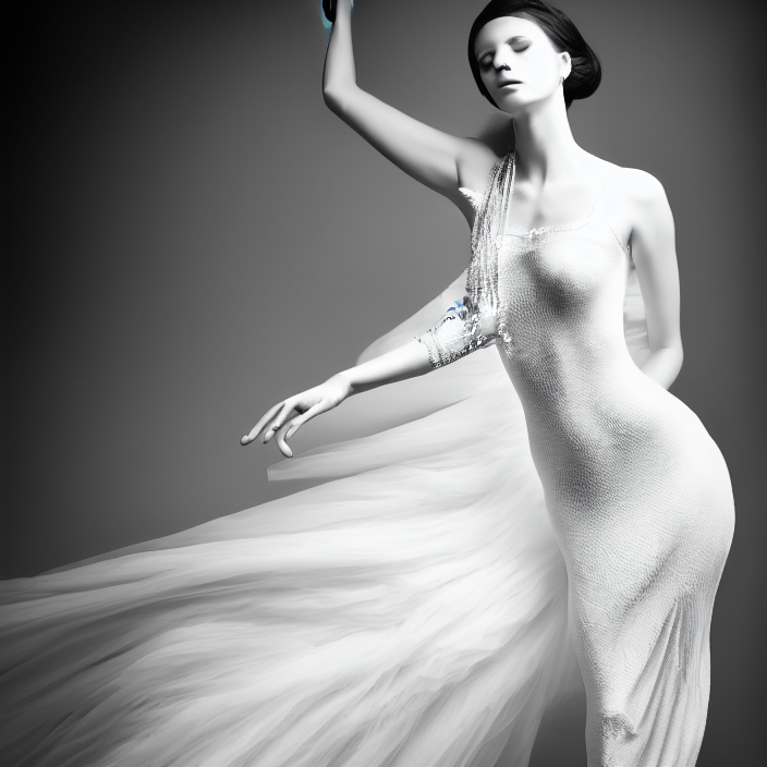 prompthunt: portrait of a beautiful woman like a fallen angel, total body  dressed in long elegant intricate ornamental white dress, smooth, sharp  focus, fine art photography by Lindsay Adler, professional studio lighting,