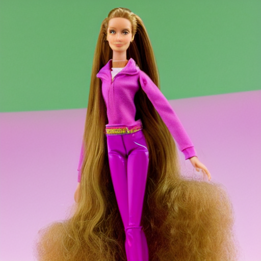 prompthunt: Hermione Barbie, product photograph