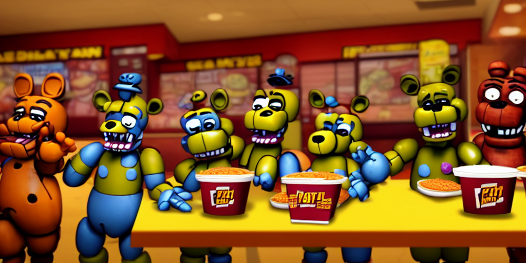 2 0 1 5 fnaf 2 fast food restaurant, gameplay