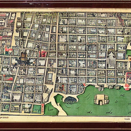 map from the 1 5 0 0 s of jerry seinfeld's apartment