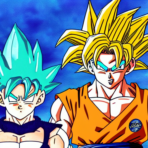 prompthunt: Goku and the dragon ball character drawn by the studio ghibli  art style