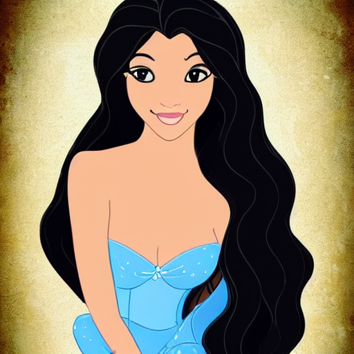 Disney Princesses With Brown Hair And Brown Eyes