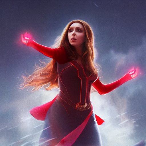 hq scarlet witch completo