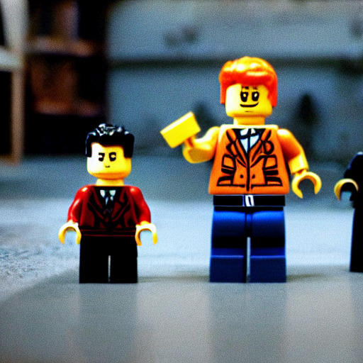 prompthunt: Fight club lego movie, movie still, cinematic, dramatic, David  fincher