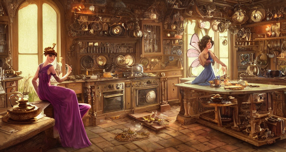 ArtStation - Magical Kitchen