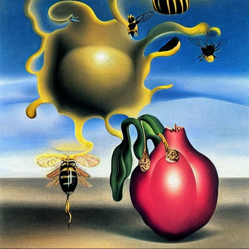 Dali Dream Caused By The Flight Of A Bee