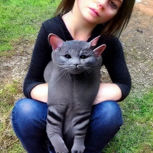 prompthunt human cat hybrid