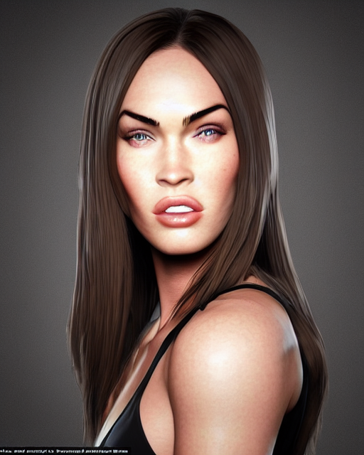 KREA - megan fox made out of mayonnaise, human face made out of