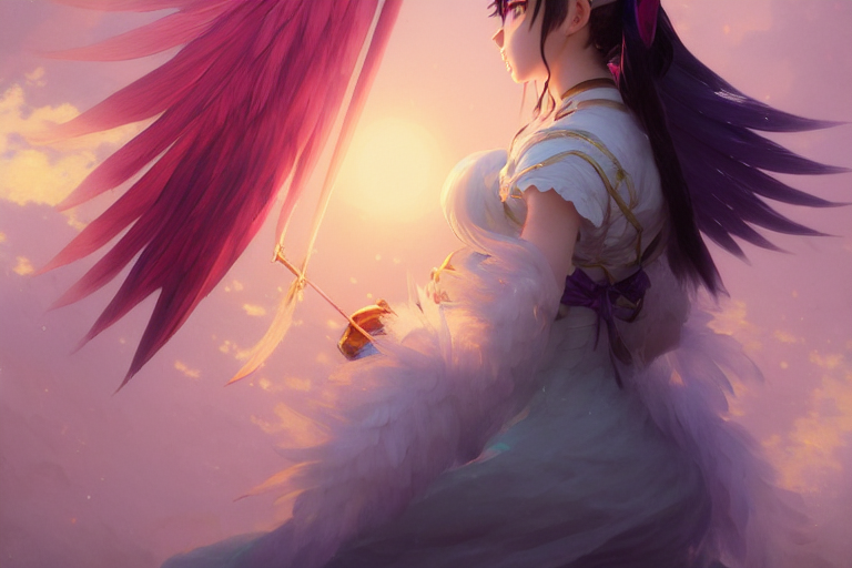 Anime Angel Renders