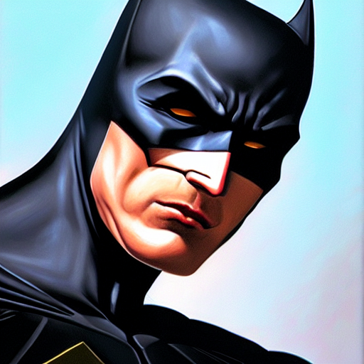 prompthunt: An ultra-realistic portrait painting of Batman in the style of Alex  Ross. 4K. Ultra-realistic. Highly detailed. Epic lighting.