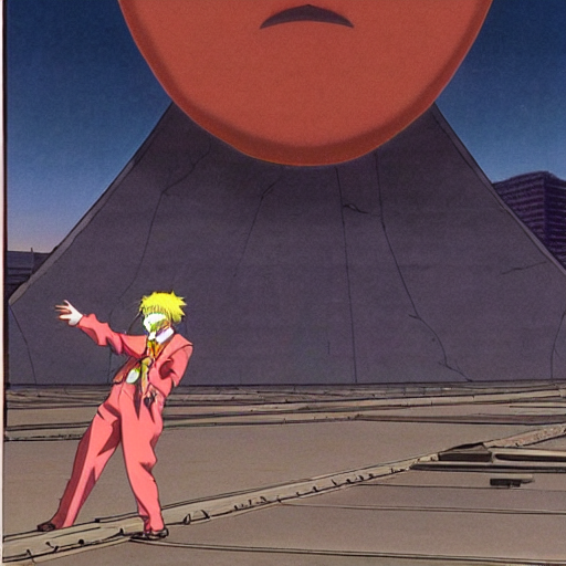 prompthunt: joseph merrick in the anime neon genesis evangelion