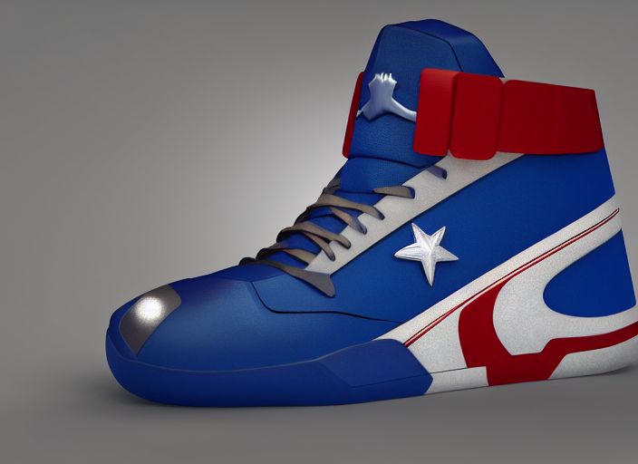 Captain america cheap basketball shoes