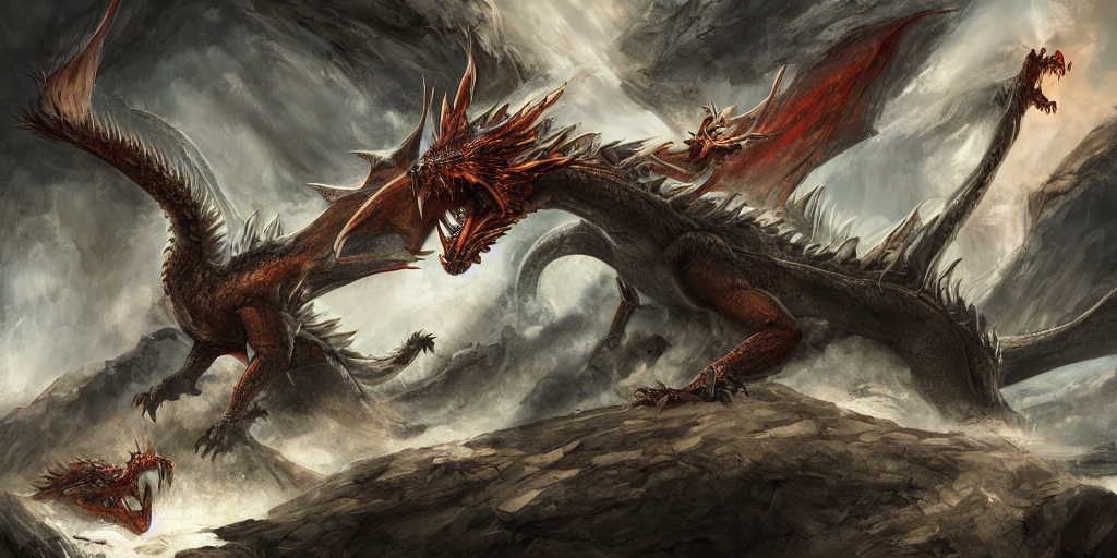 Ravine Comic Dragons
