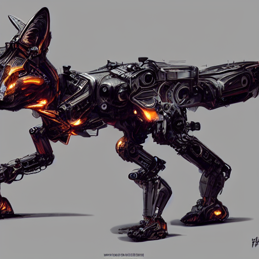 prompthunt: a mechanical robotic fox by viktor antonov, dishonored, concept  art, intricate, detailed, dramatic, artstation, colorful