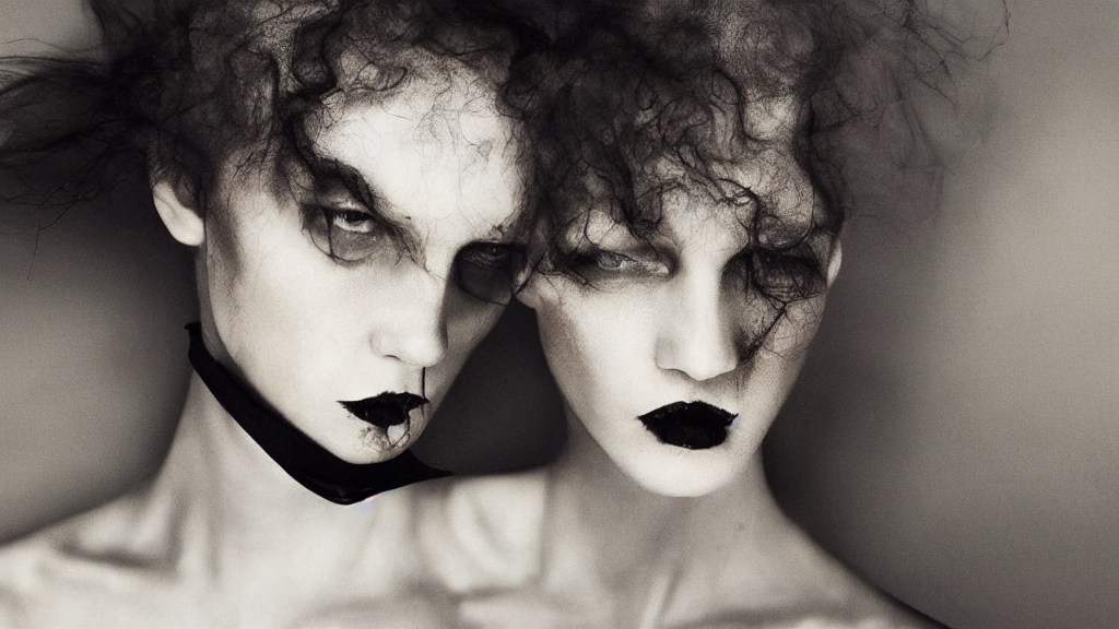 prompthunt: eerie atmospheric vogue fashion photography by paolo roversi